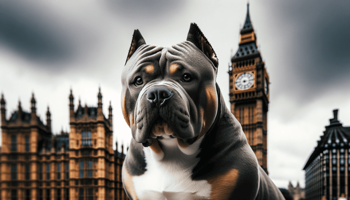 american bully dog ban law in UK