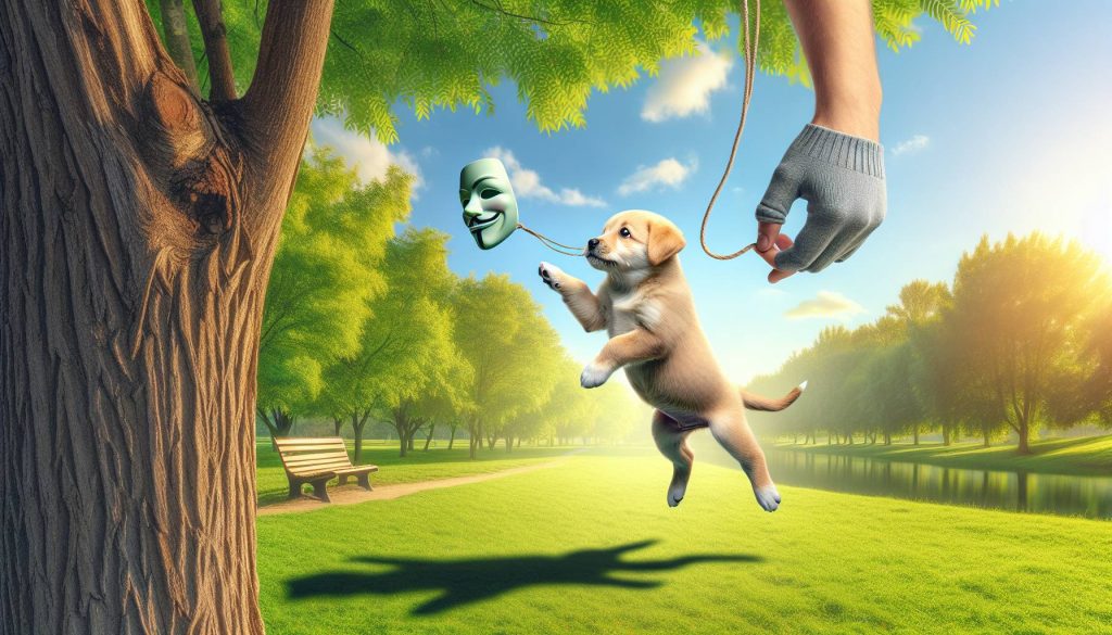 Why Does My Puppy Jump Bite Me On Walks?